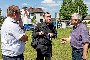 Svěcení požární stříkačky v Dolním Třeboníně 23. 5. 2026, foto: Lubor Mrázek