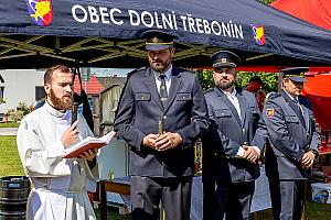 Svěcení požární stříkačky v Dolním Třeboníně 23. 5. 2026, foto: Lubor Mrázek
