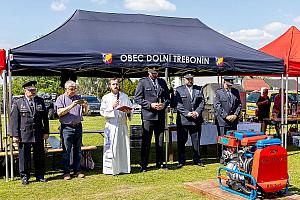 Svěcení požární stříkačky v Dolním Třeboníně 23. 5. 2026, foto: Lubor Mrázek