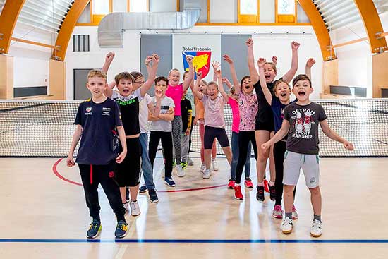 Nová sportovní hala přivítala 23. 5. 2023 první návštěvníky